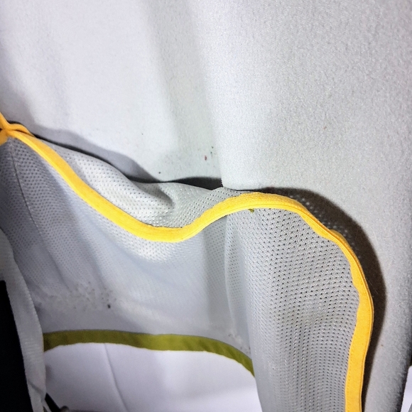 Gap Vintage L Y2k Full Zip Green Fleece Lined Sporty Vest - Picture 9 of 10